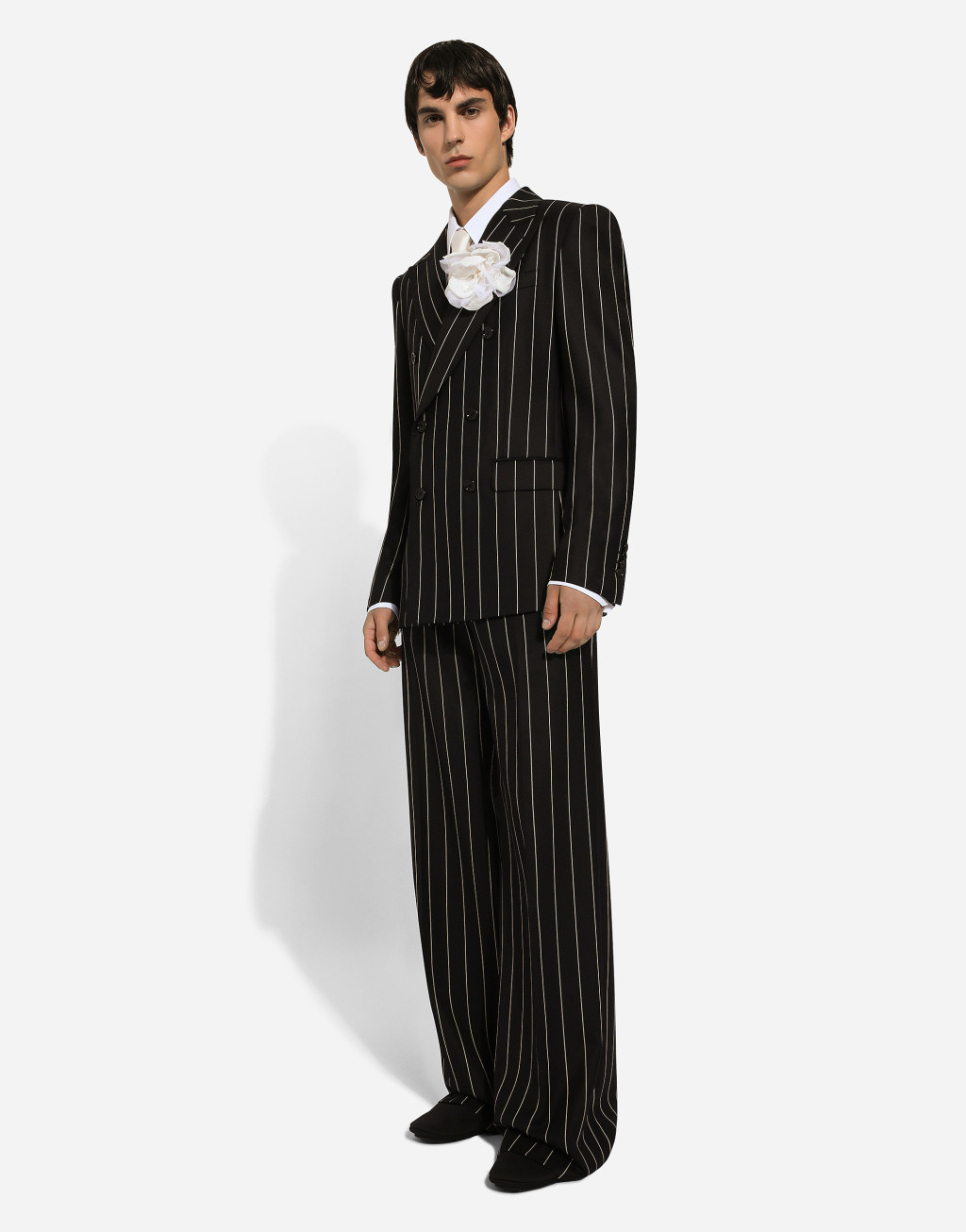 Sicilia 细条纹双排扣夹克5