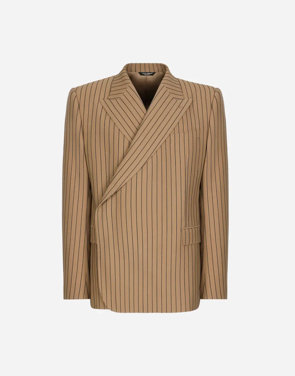 Sicilia 细条纹双排扣夹克