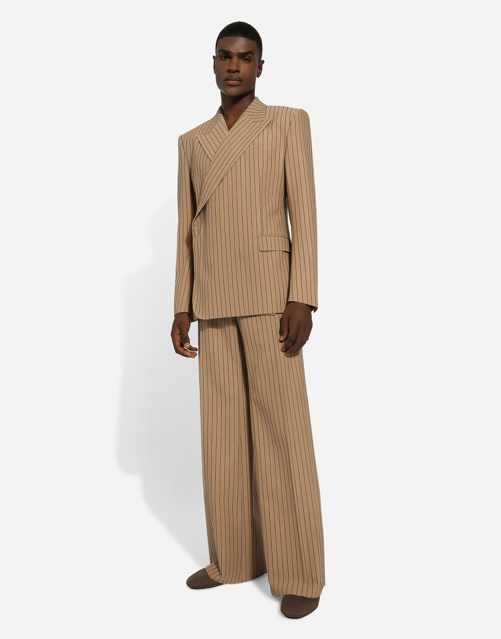 Sicilia 细条纹双排扣夹克6