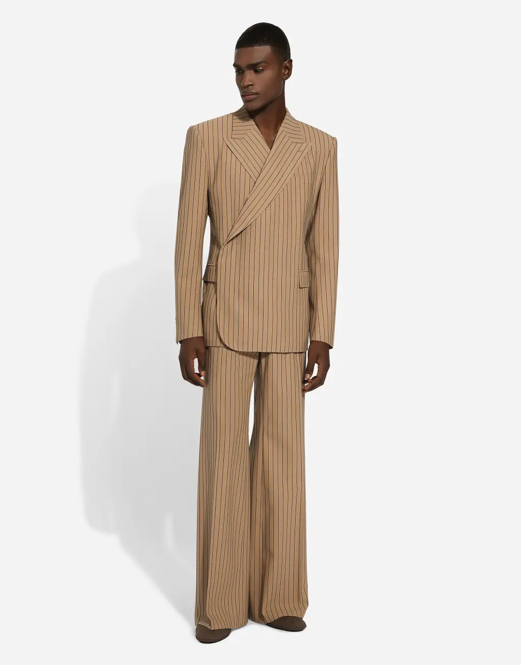 Sicilia 细条纹双排扣夹克