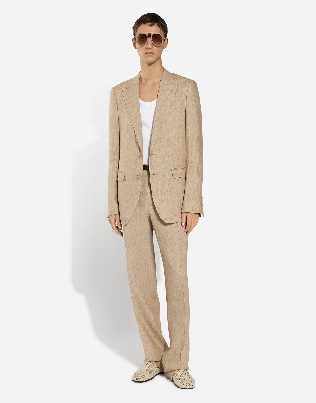 Taormina 亚麻单排扣夹克5