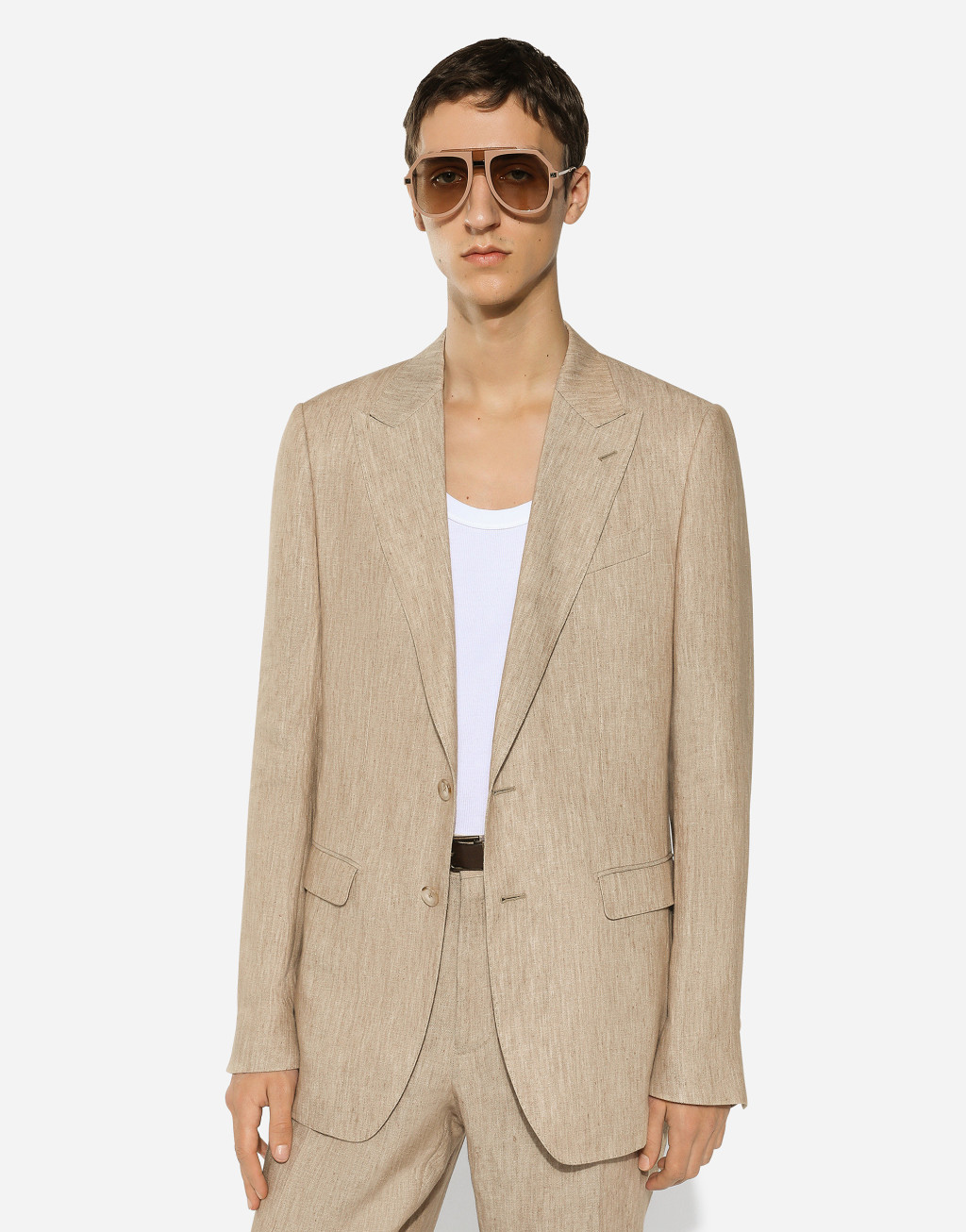 Taormina 亚麻单排扣夹克4