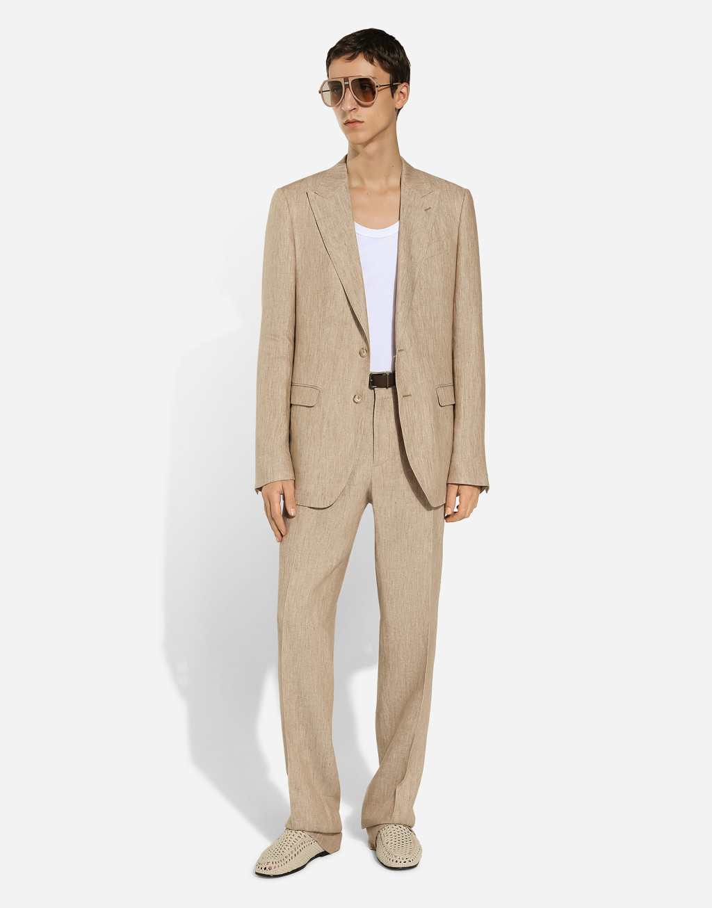 Taormina 亚麻单排扣夹克2