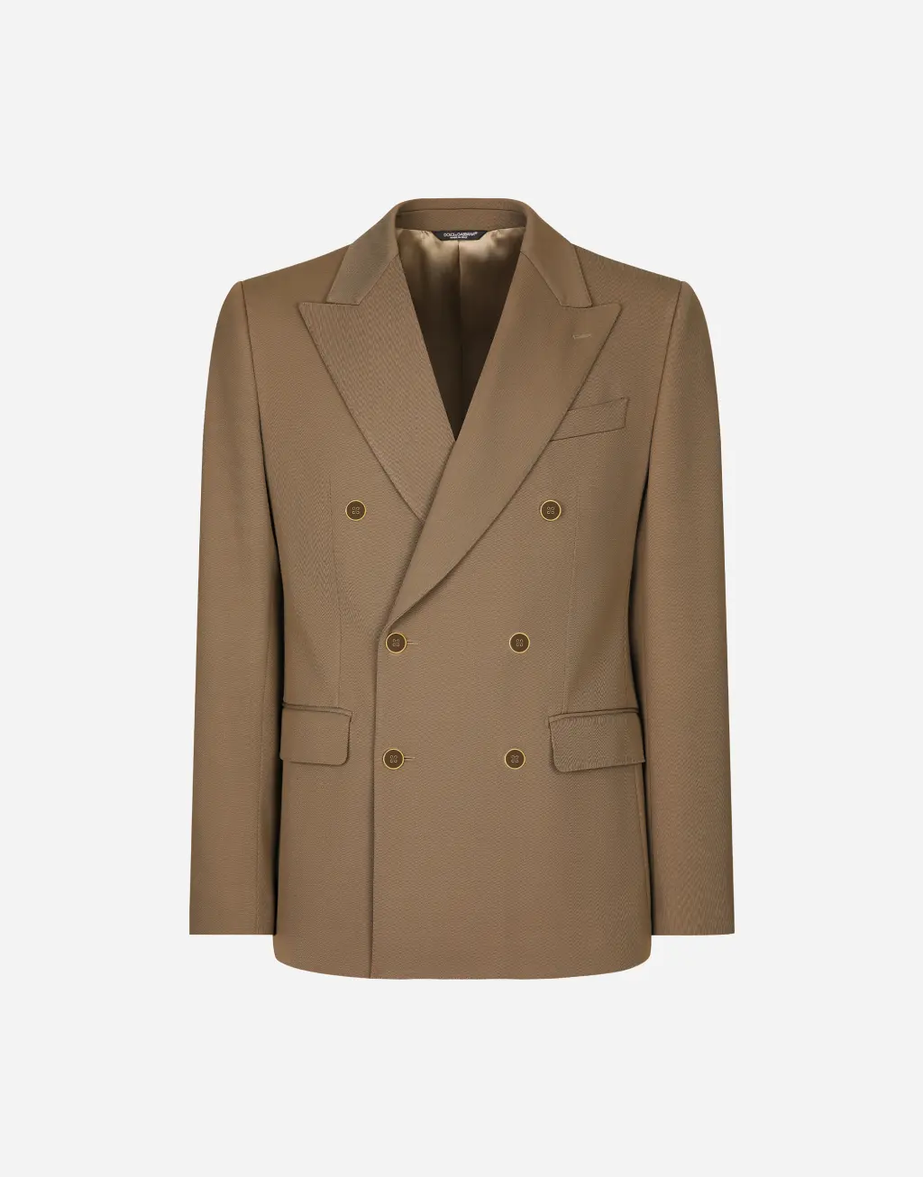 科技华达呢双排扣夹克