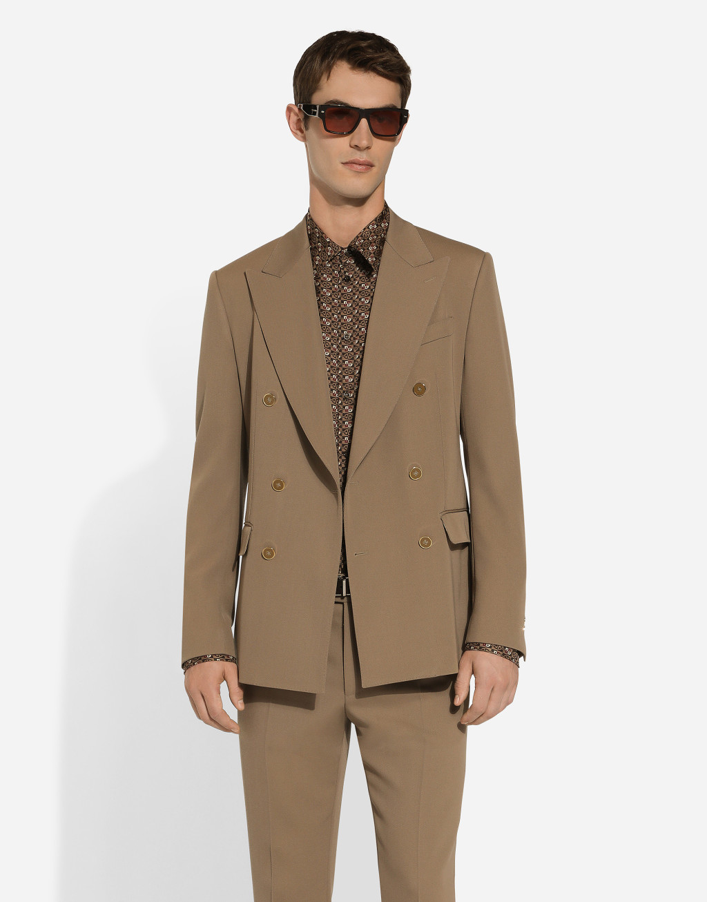 科技华达呢双排扣夹克4