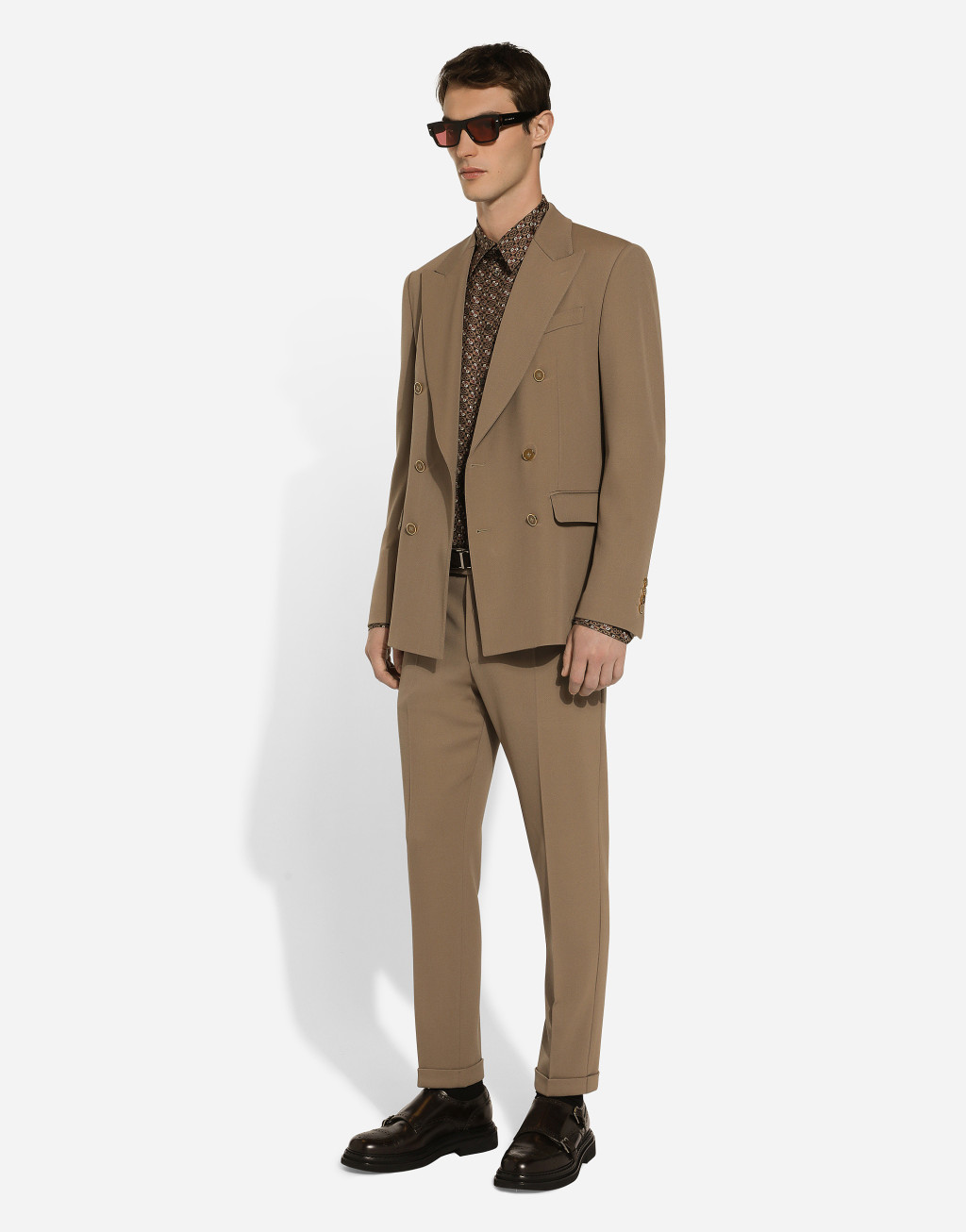 科技华达呢双排扣夹克5