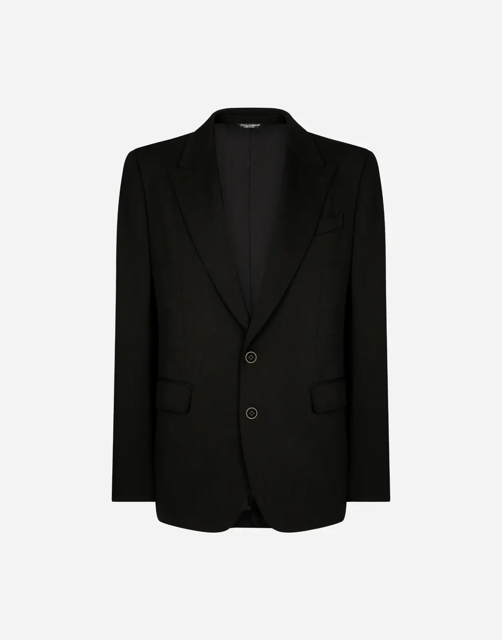 科技华达呢单排扣夹克