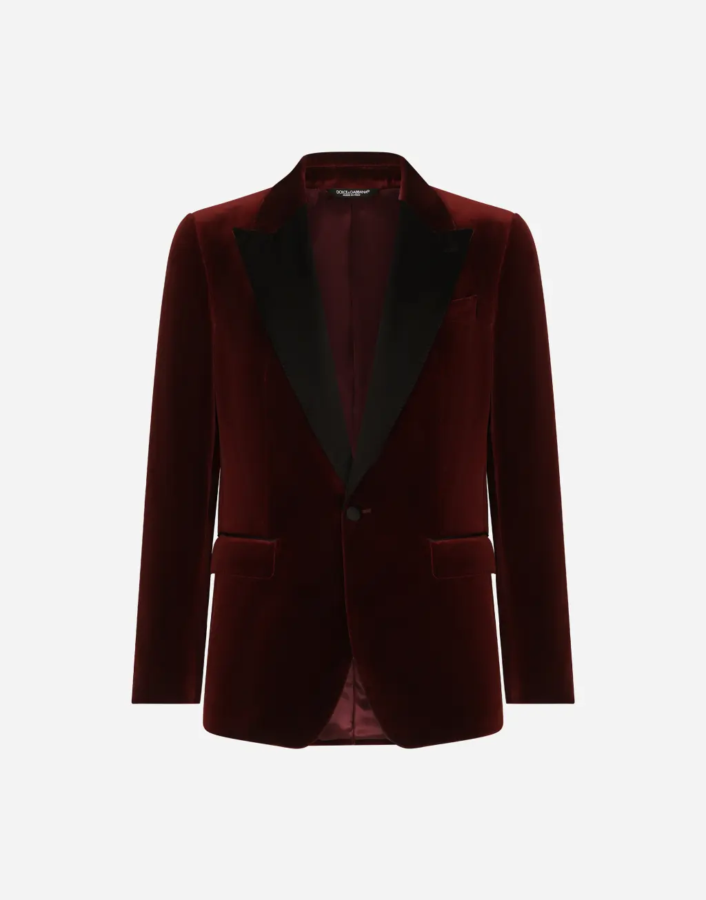 天鹅绒礼服夹克