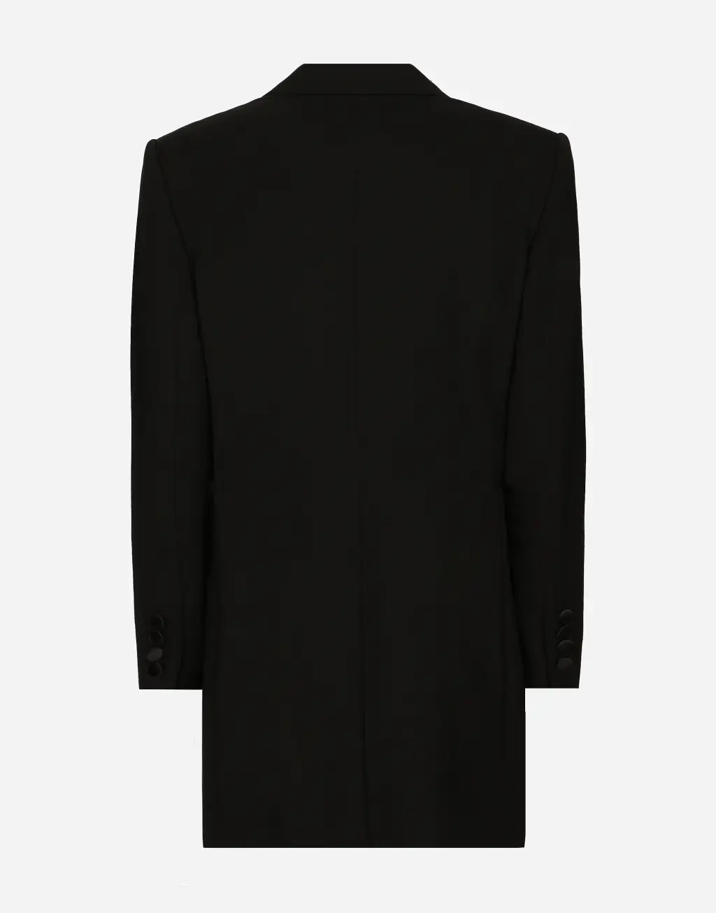 羊毛帆布双排扣夹克