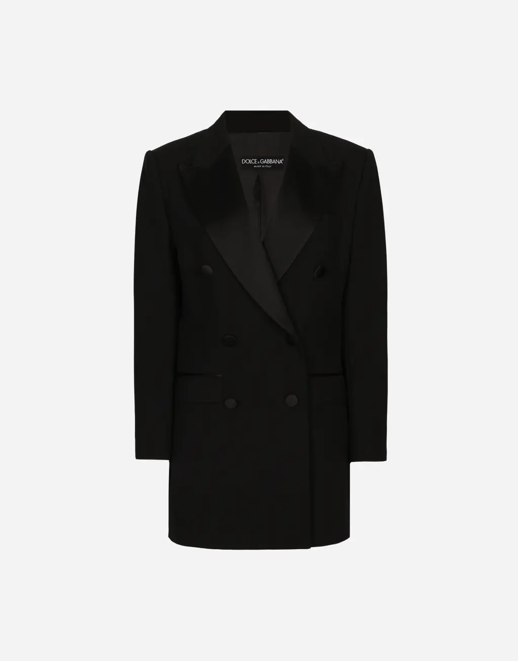 羊毛帆布双排扣夹克