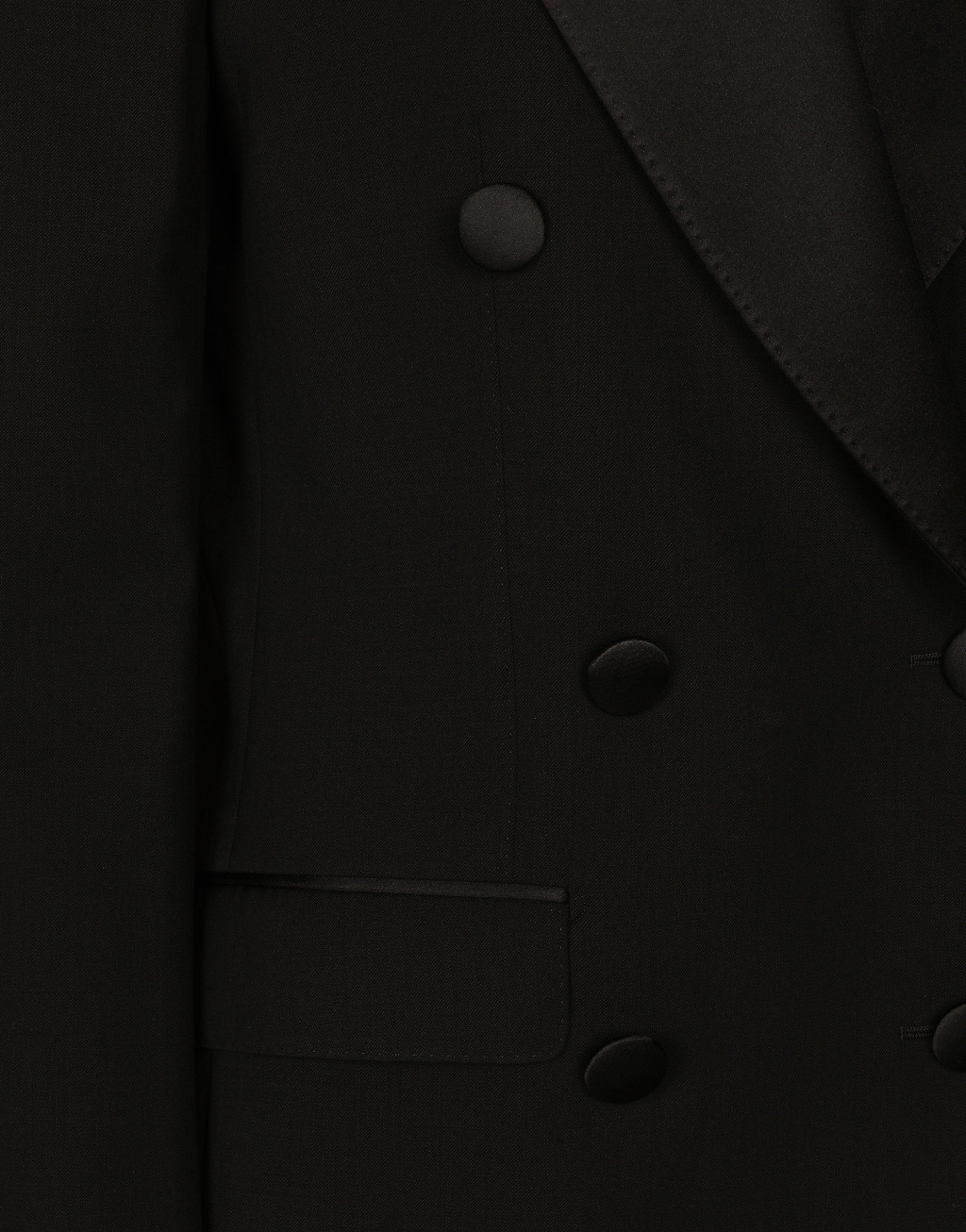 羊毛帆布双排扣夹克4