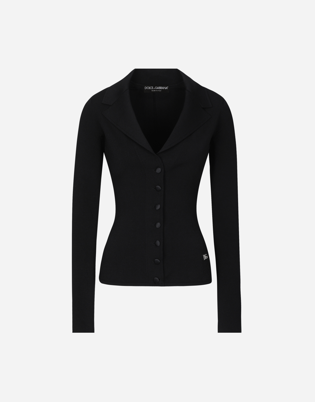 DG 徽标弹力粘胶针织短款夹克1