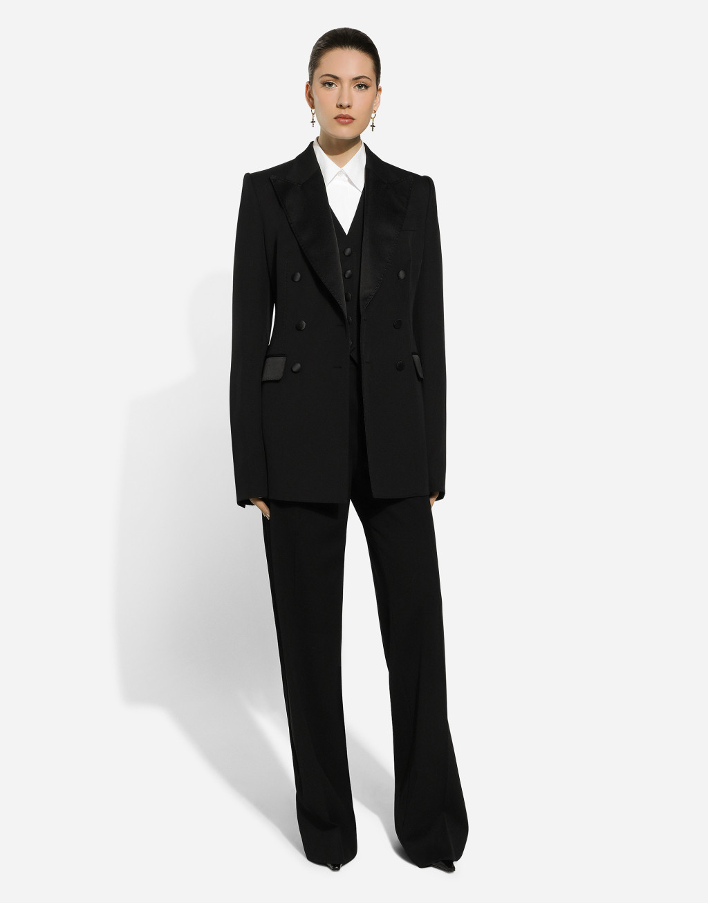 羊毛华达呢双排扣 Turlington 夹克2