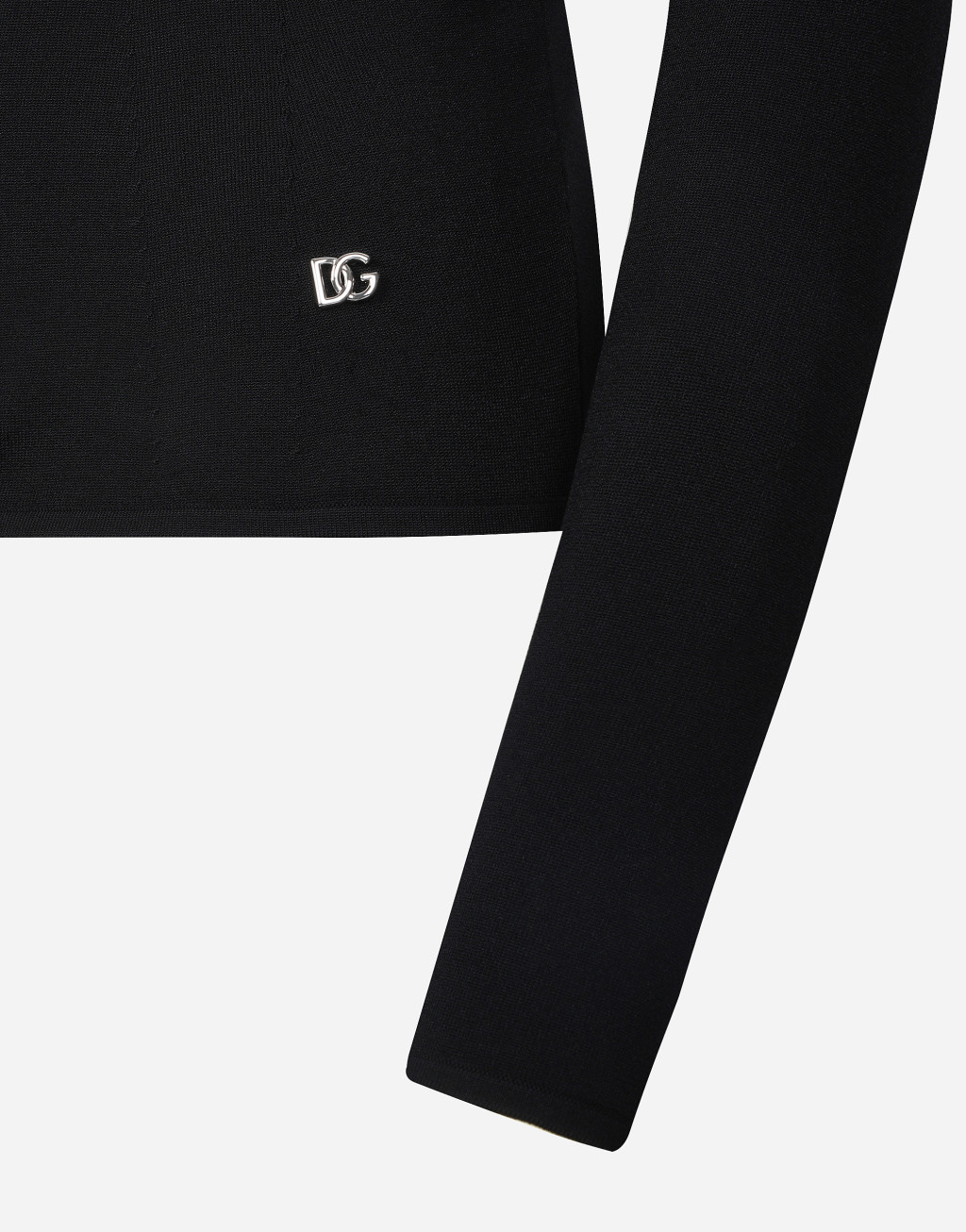 DG 徽标弹力粘胶针织短款夹克6