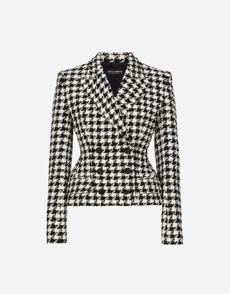 超大千鸟格纹 Dolce 夹克