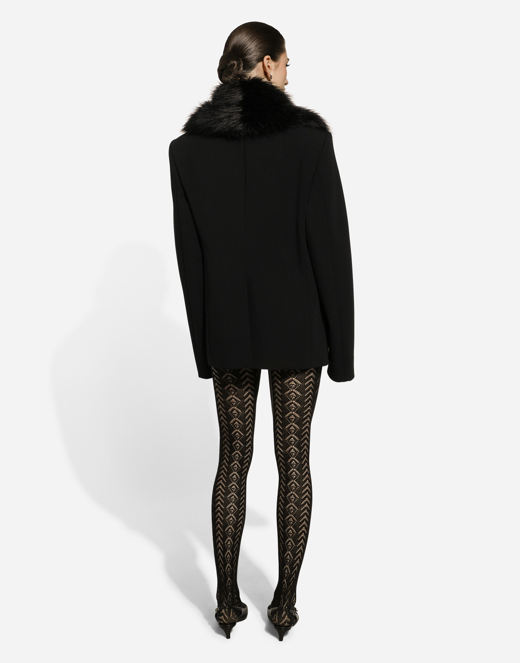 人造皮草衣领羊毛夹克3