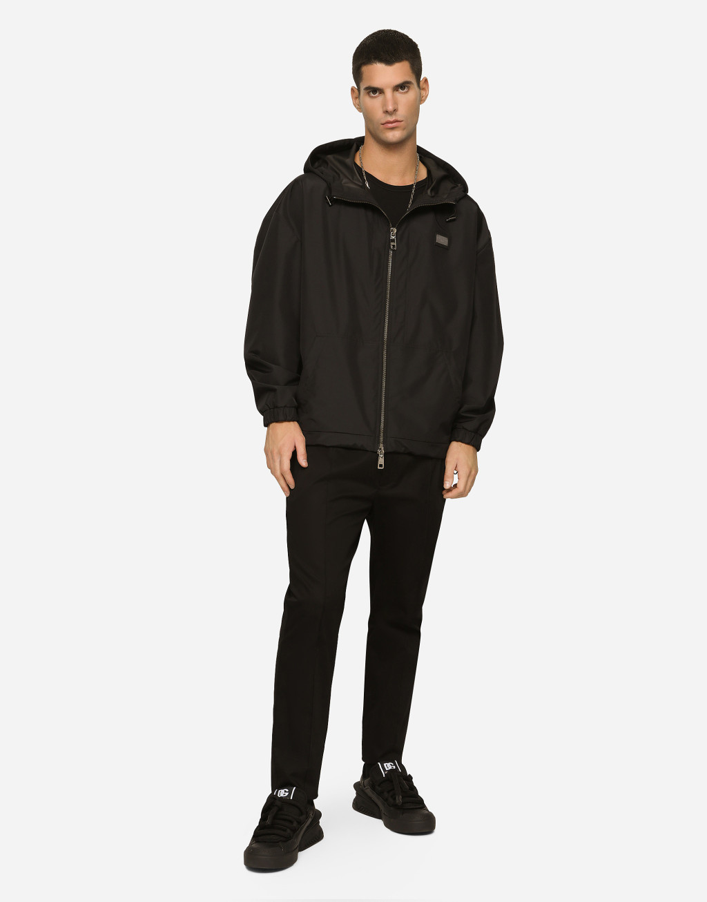 标牌尼龙连帽外套4