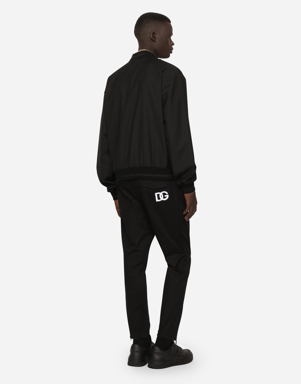 DG 纹章拼饰尼龙外套4