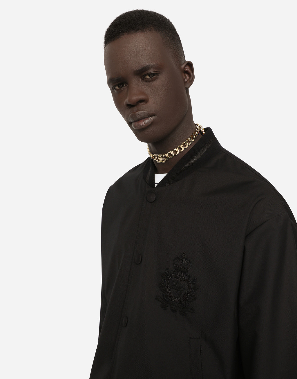 DG 纹章拼饰尼龙外套5