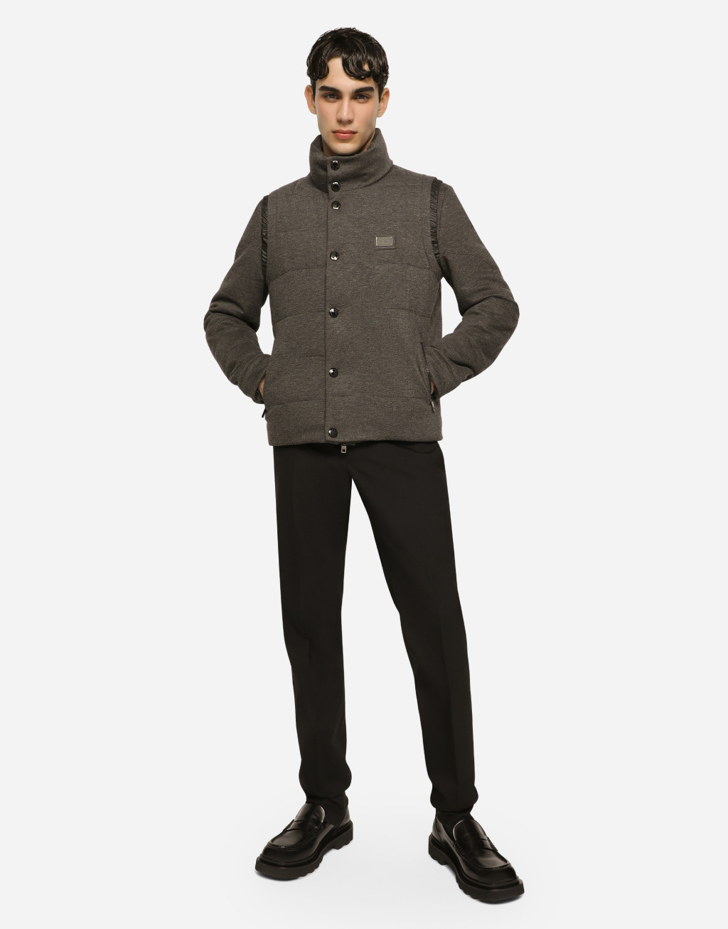 标牌平纹针织马甲5