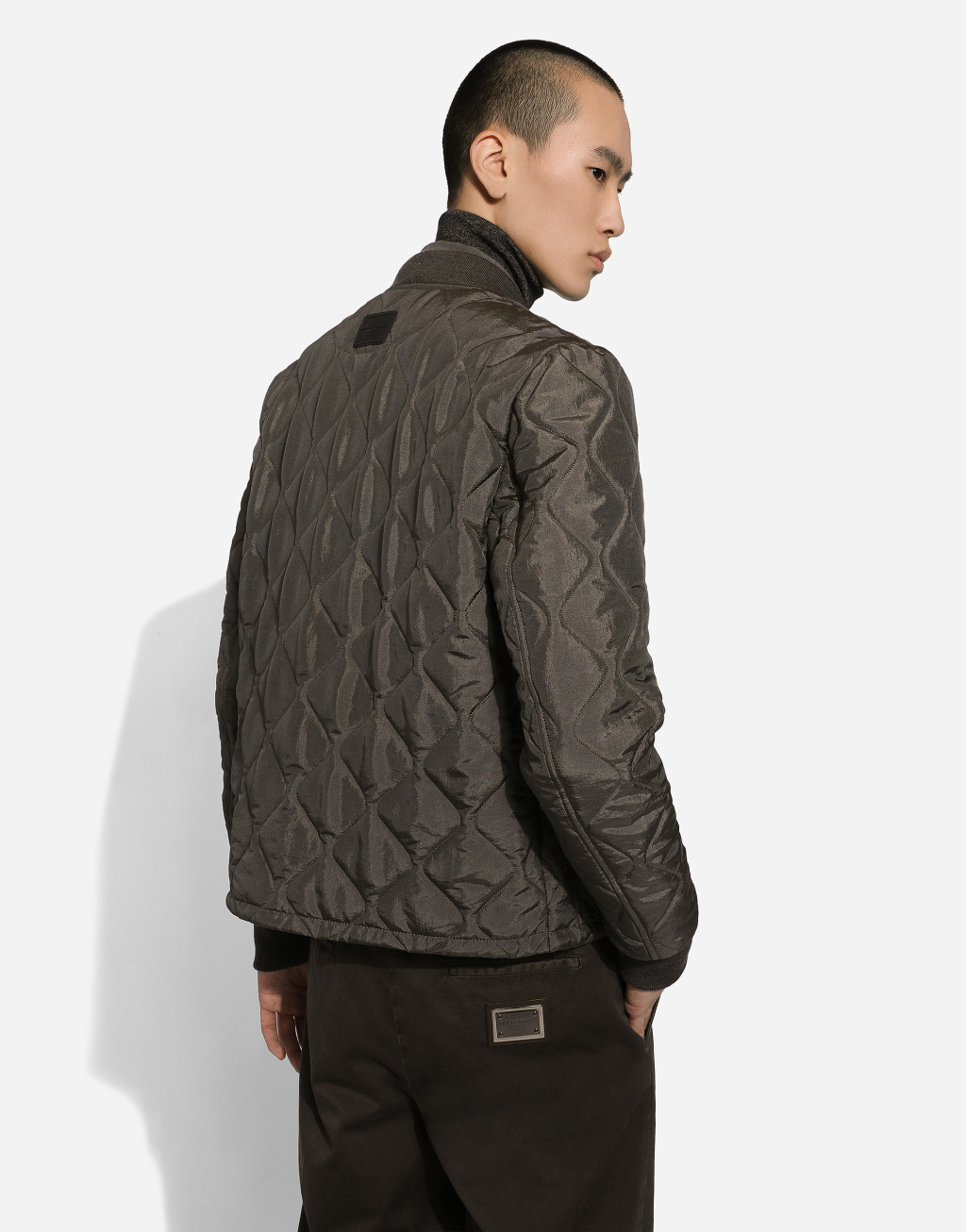 科技帆布绗缝飞行夹克4