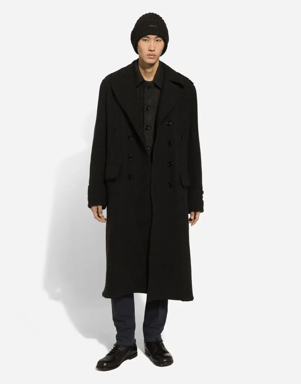 无衬单排扣夹克