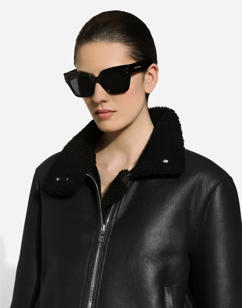 美利奴羔羊皮毛夹克4