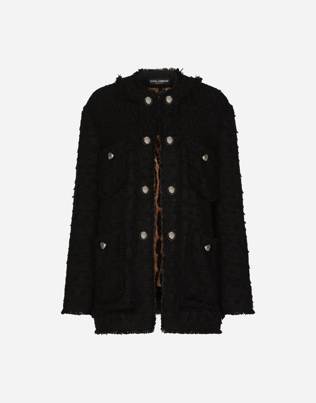 席纹单排扣夹克1