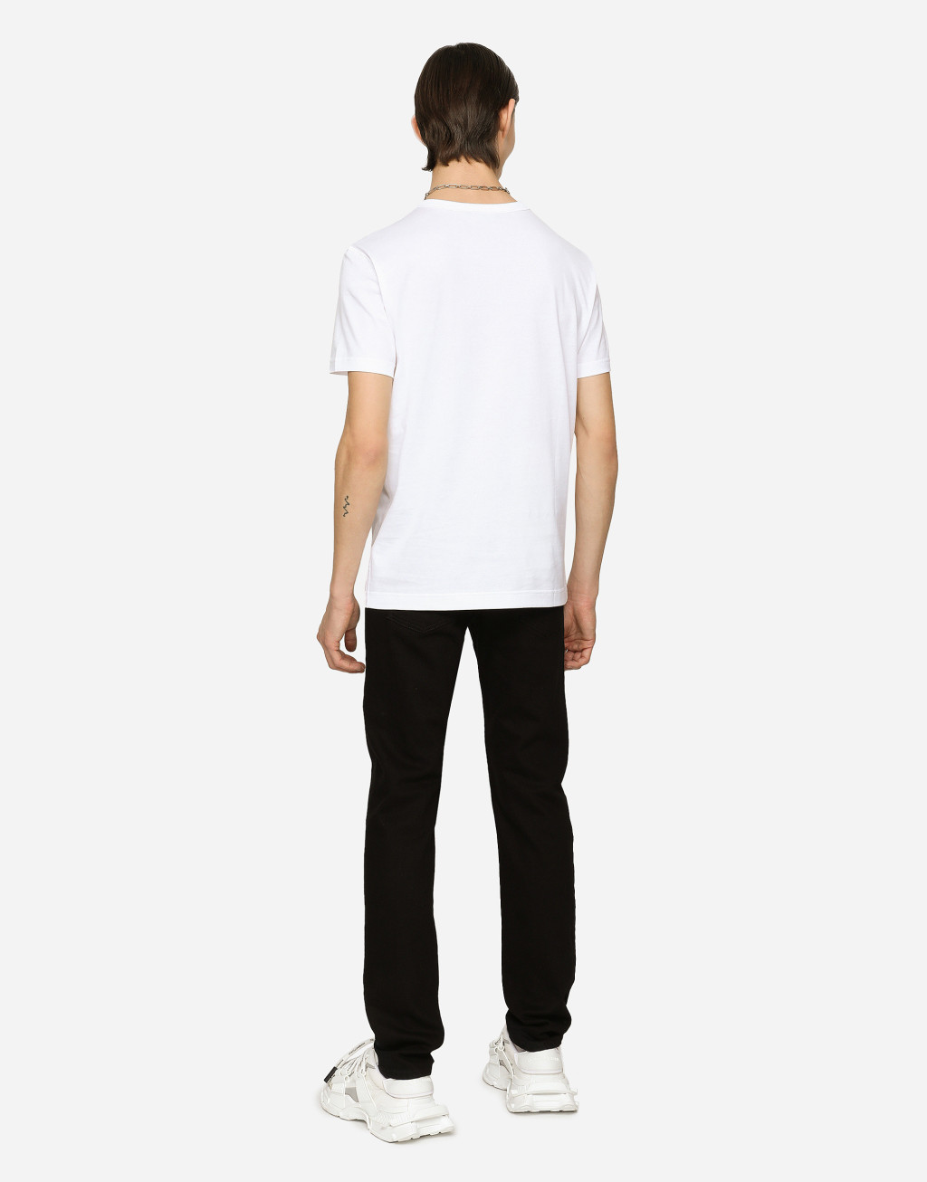 紧身款洗水弹力牛仔裤3