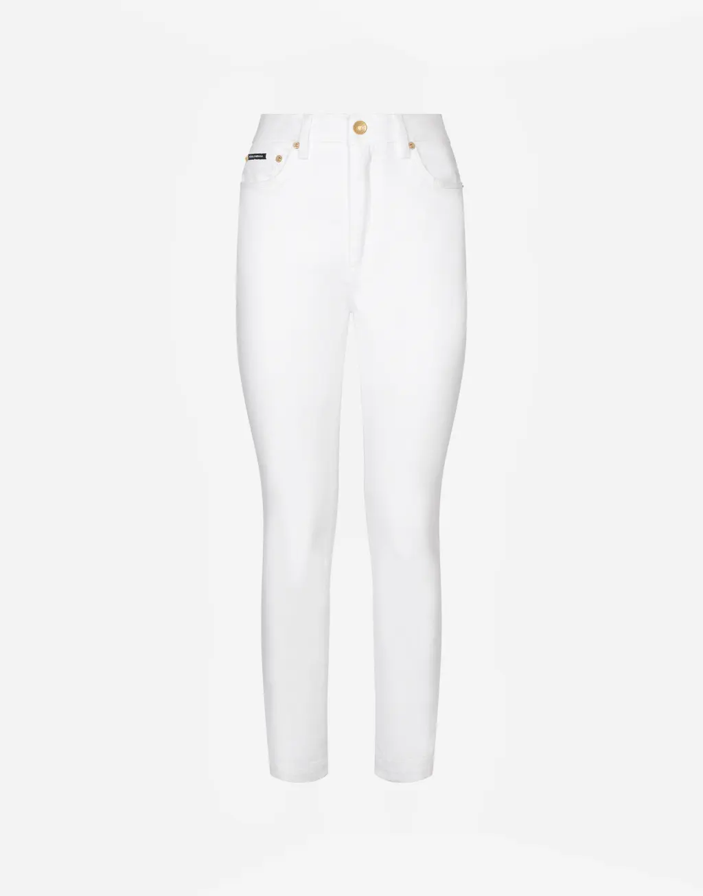 Audrey 白色丹宁牛仔裤