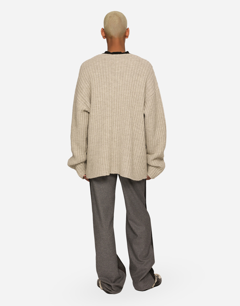 法兰绒与丹宁双面长裤3