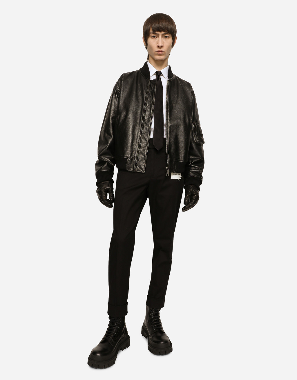 Re Edition 标签弹力斜纹长裤5