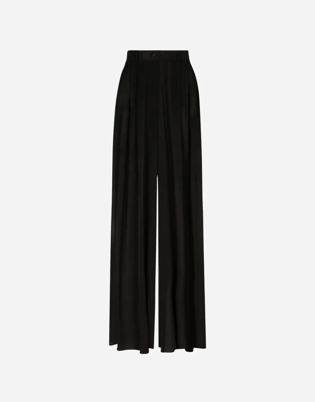 真丝雪纺阔腿裤