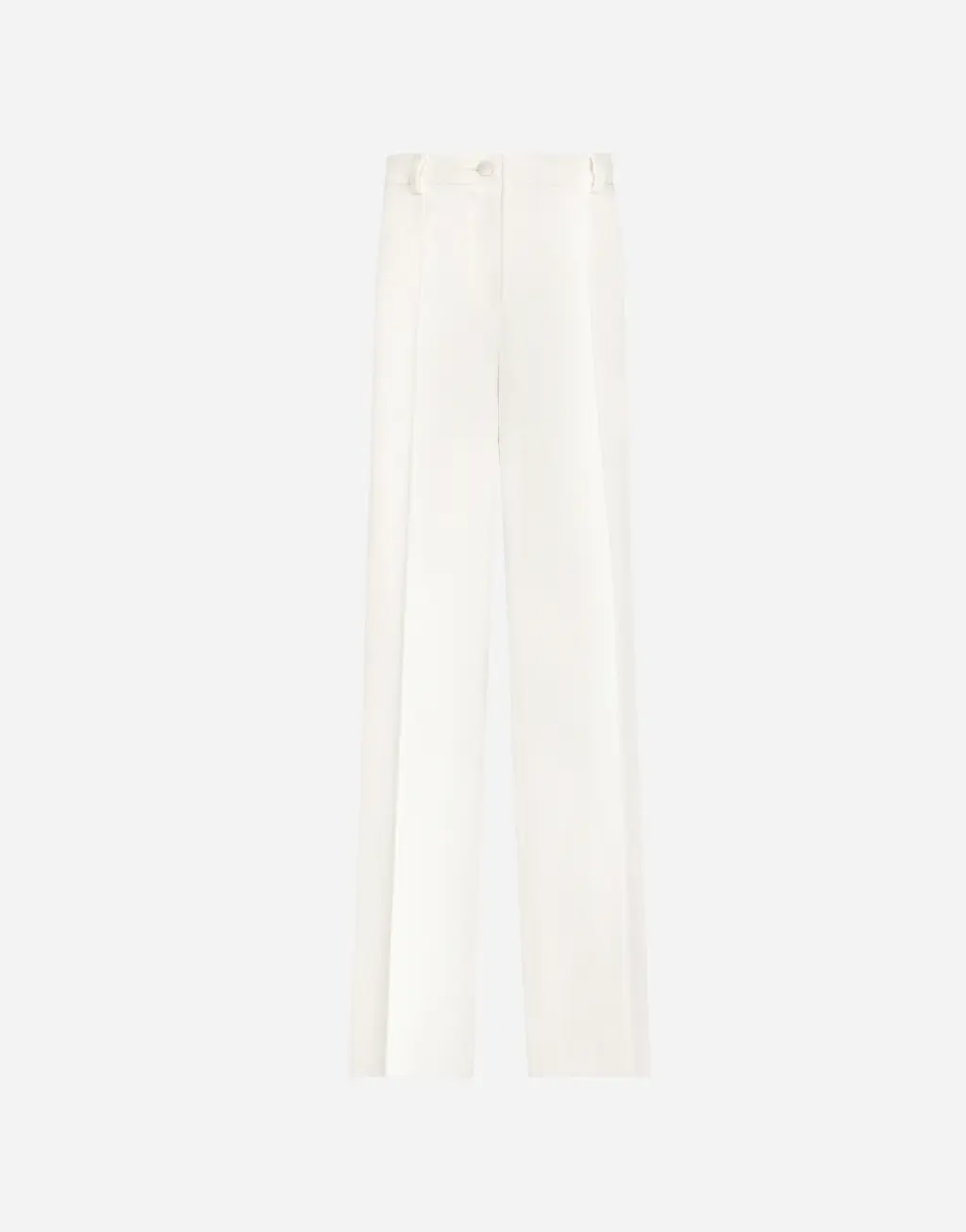 双层绉绸喇叭裤