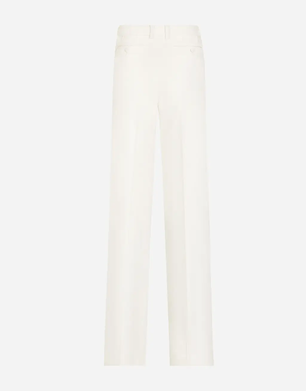 双层绉绸喇叭裤