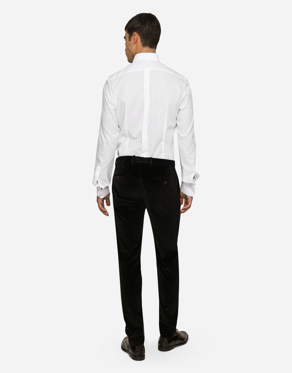 棉质天鹅绒长裤3