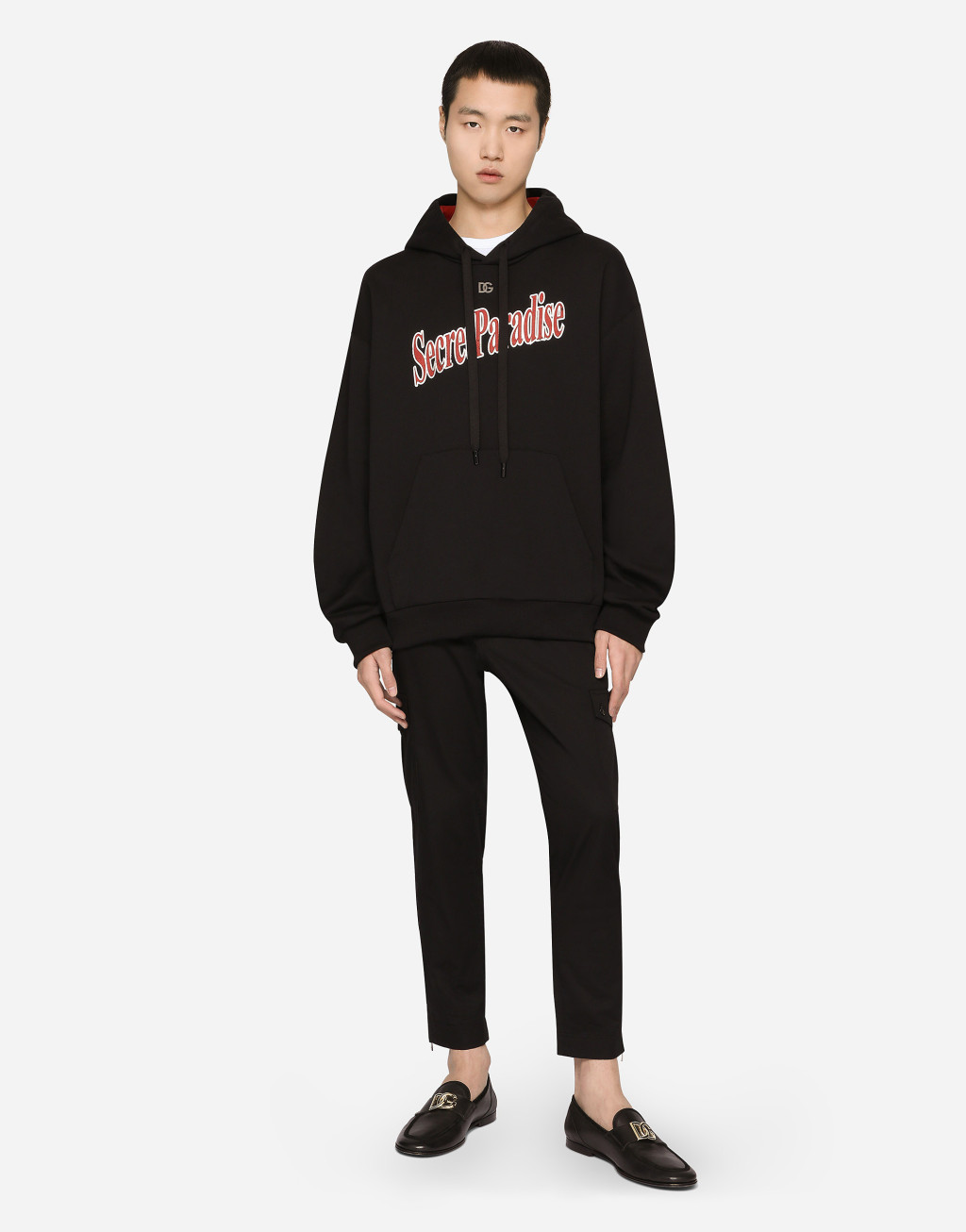 标牌弹力棉质工装裤2