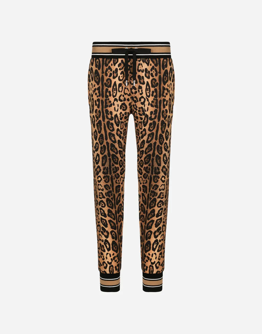 标牌 Crespo Leo 印花慢跑裤