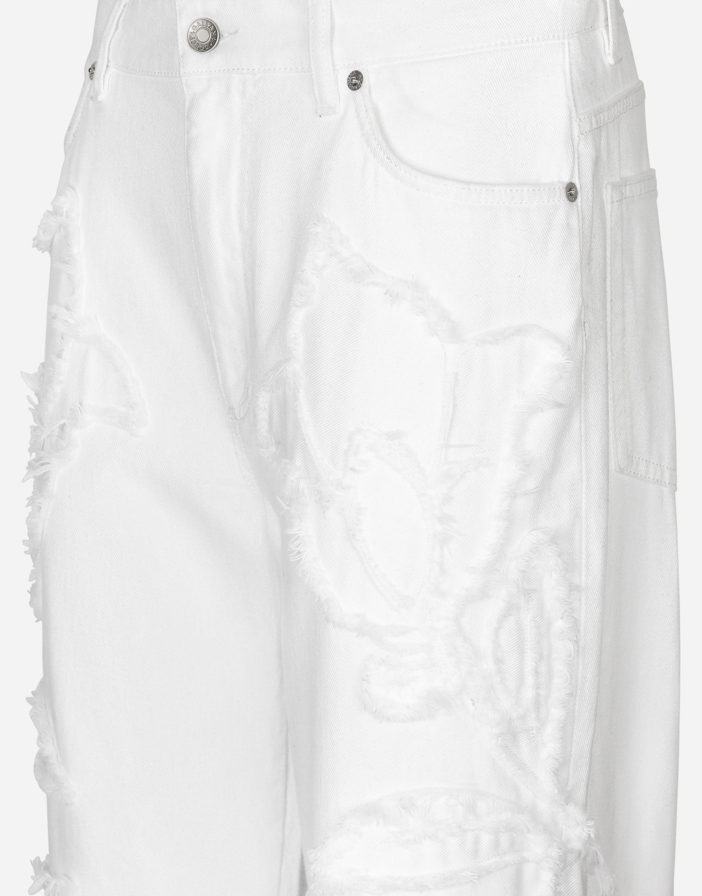 男友款刺绣牛仔裤4