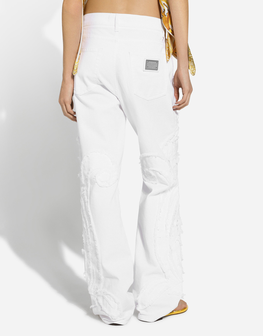 男友款刺绣牛仔裤6