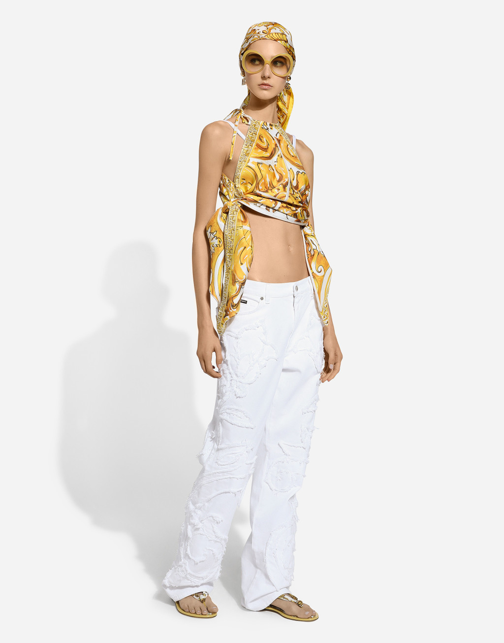 男友款刺绣牛仔裤9