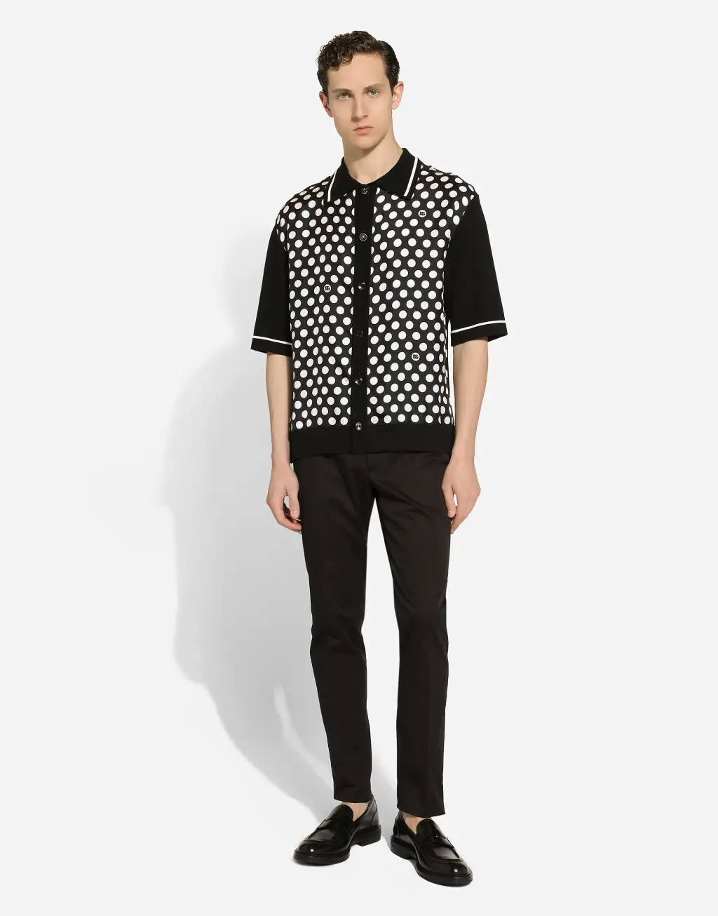 弹力华达呢长裤