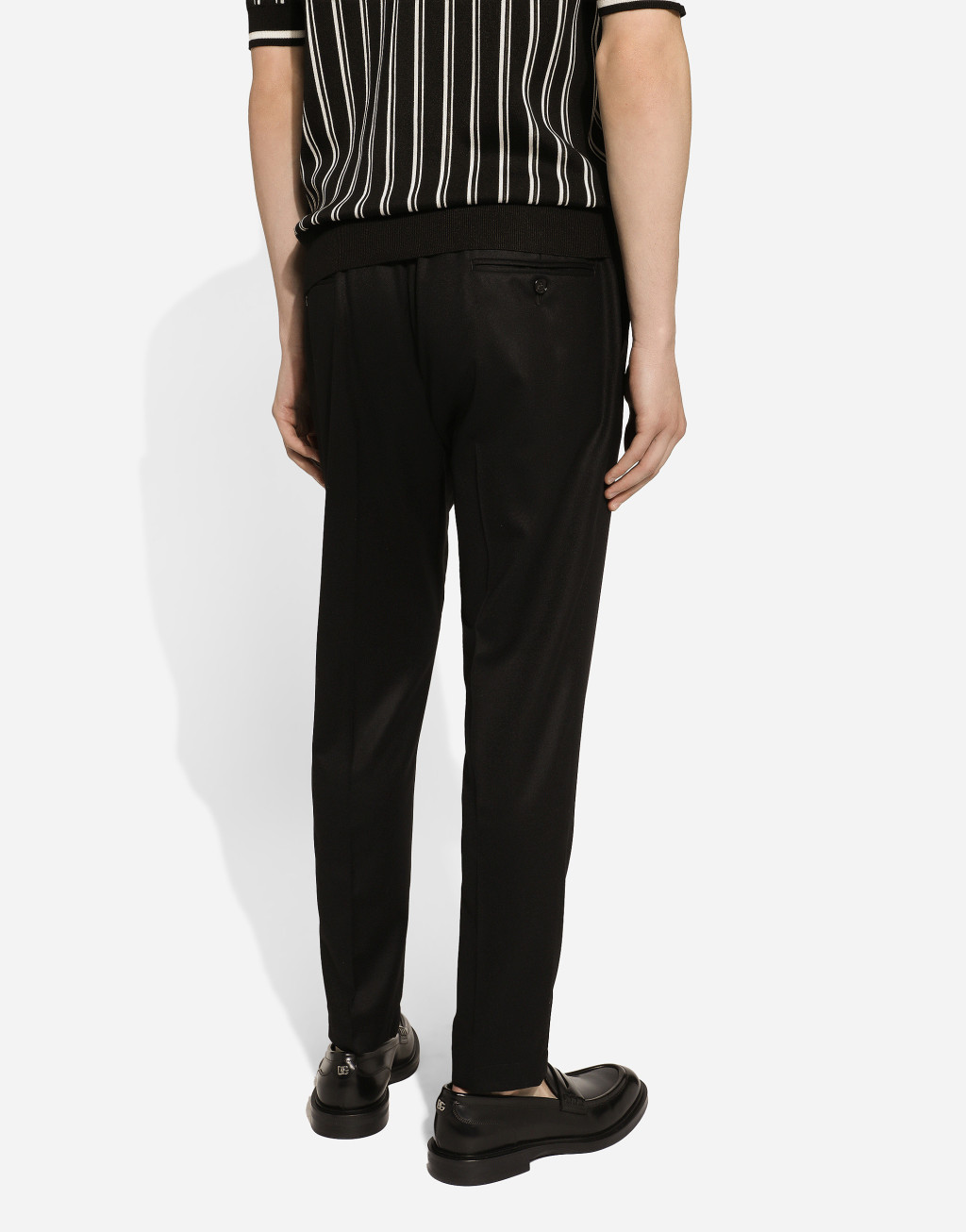 羊毛法兰绒精裁长裤4