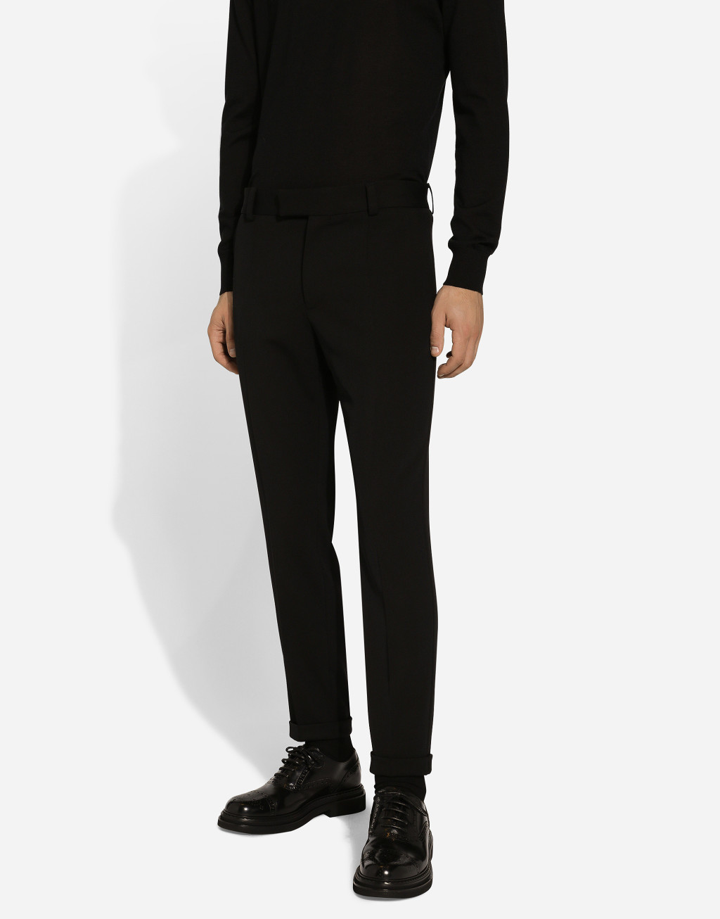 华达呢精裁长裤2