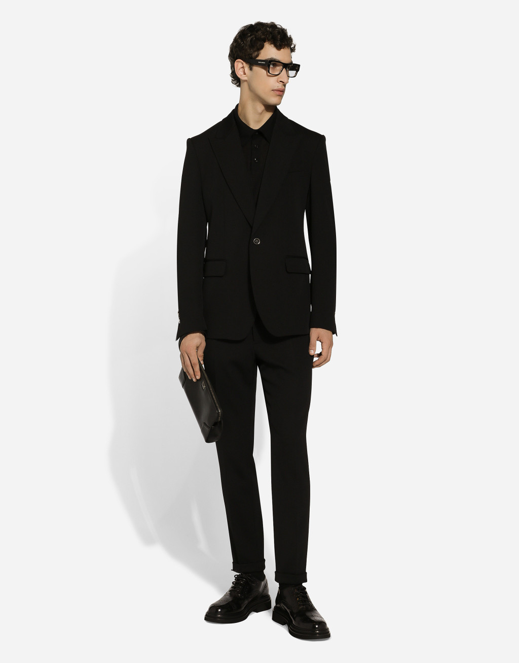 华达呢精裁长裤5