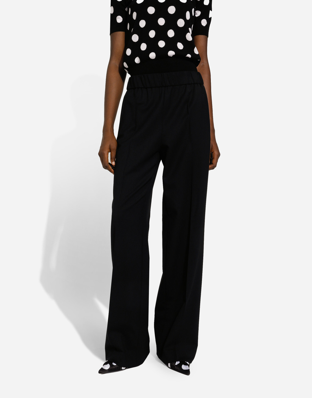 弹力羊毛 Sallia 喇叭裤4