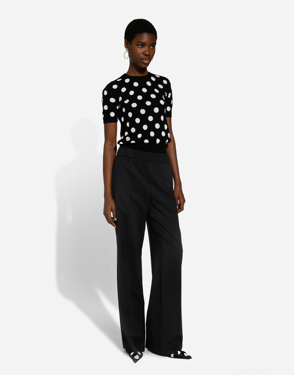 弹力羊毛 Sallia 喇叭裤7