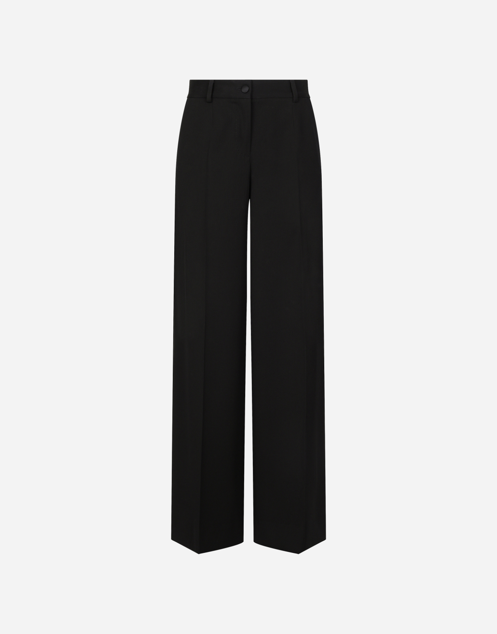 羊毛华达呢喇叭裤