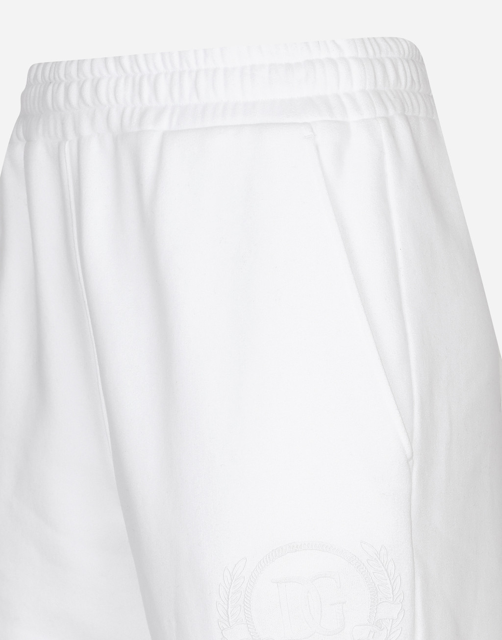 棉质平纹针织慢跑裤6