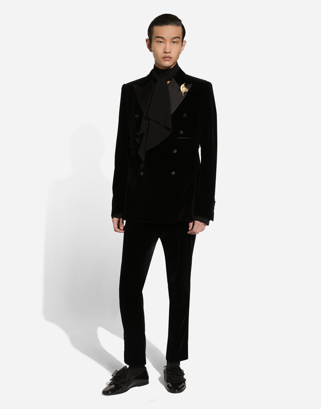 天鹅绒礼服长裤5